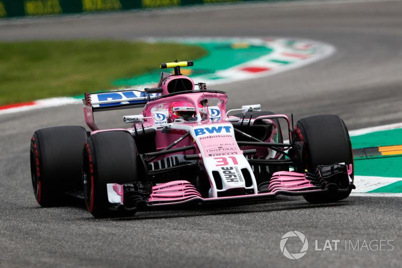 10 місце — Естебан Окон, Force India