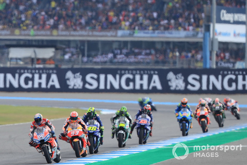 Андреа Довіціозо, Ducati Team, Марк Маркес, Repsol Honda Team, Валентино Россі, Yamaha Factory Racing