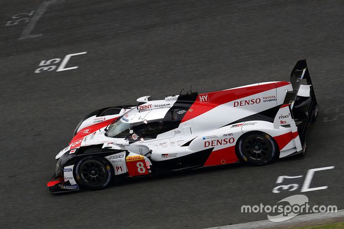 #8 Toyota Gazoo Racing Toyota TS050: Sebastien Buemi, Kazuki Nakajima, Fernando Alonso