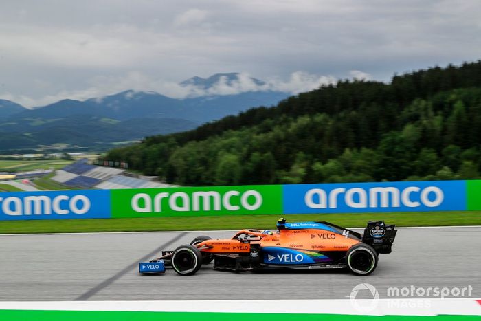 Lando Norris, McLaren MCL35 