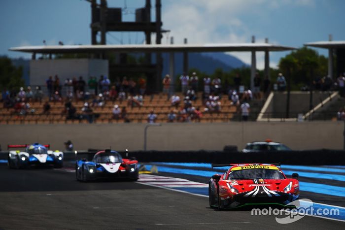 #51 AF Corse Ferrari F488 GTE EVO: Christoph Ulrich, Alexander West, Steffen Görig