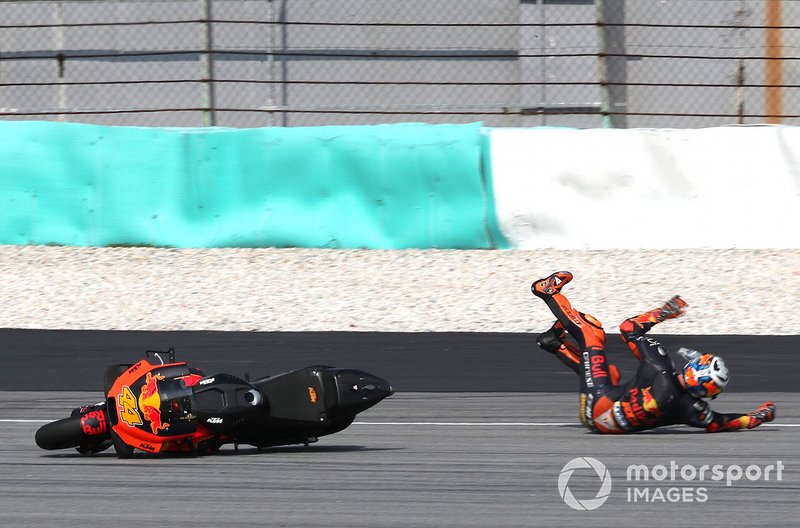 Аварія Пола Еспаргаро, Red Bull KTM Factory Racing
