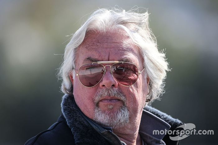 Keke Rosberg en los test de pretemporada en 2016