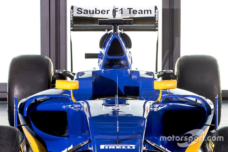 Detalhe da Sauber C35