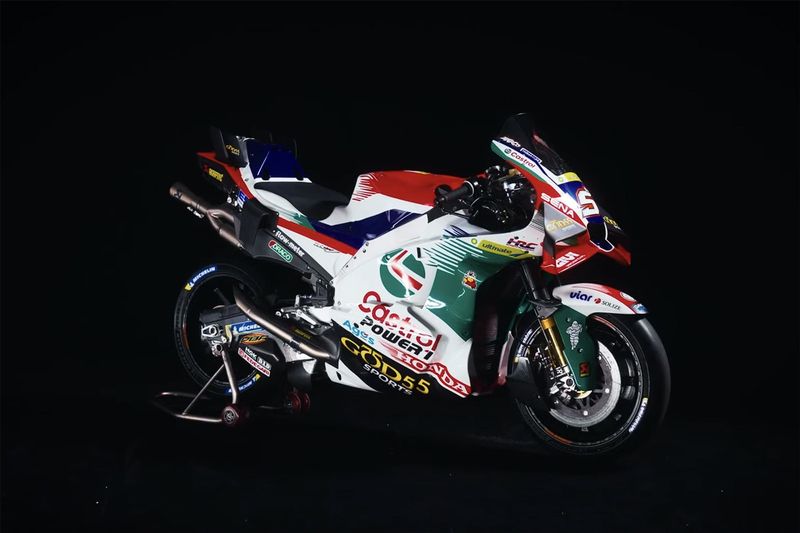 La moto de Johann Zarco, Team LCR Honda