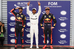 Володарь поулу Льюіс Хемілтон, Mercedes AMG F1, Макс Ферстаппен, Даніель Ріккардо, Red Bull Racing
