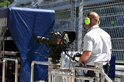 Un cameraman de la FOM