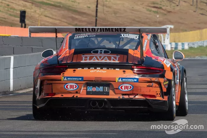 Rodrigo Mello e Sergio Jimenez na Porsche Endurance Series