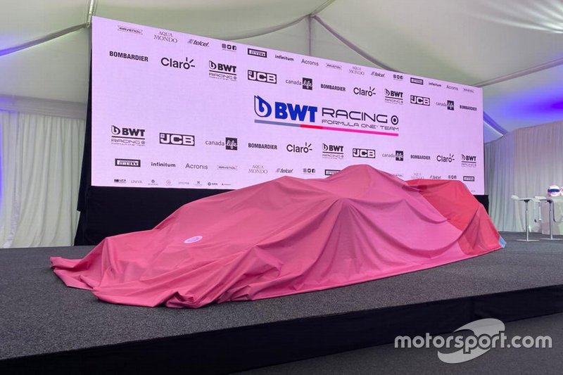Foto's: De nieuwe Racing Point RP20-livery in beeld