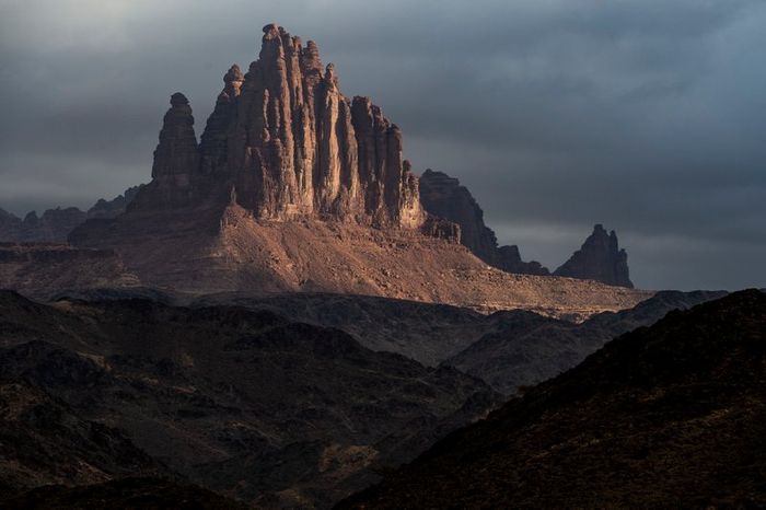 El paisaje del rally