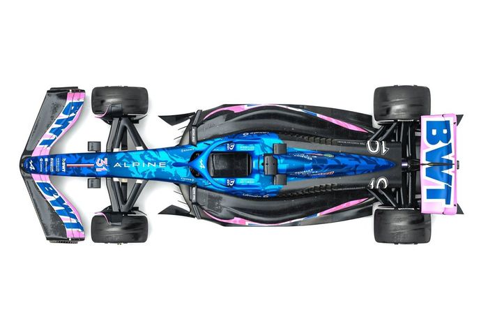 Alpine A523, librea del GP de Las Vegas