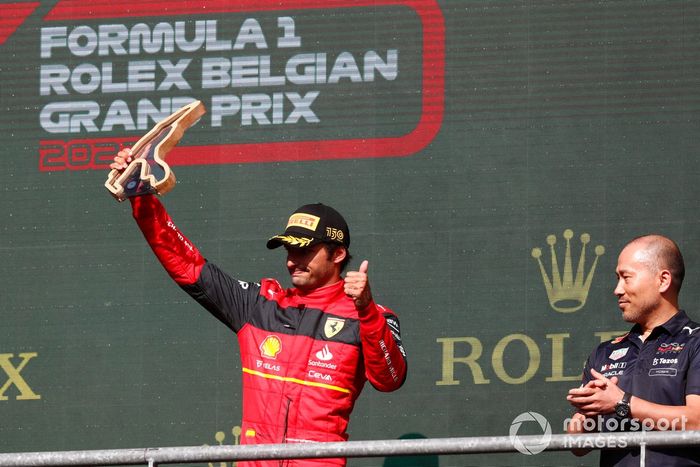 113 - Carlos Sainz, 3º en el GP de Bélgica 2022 con Ferrari