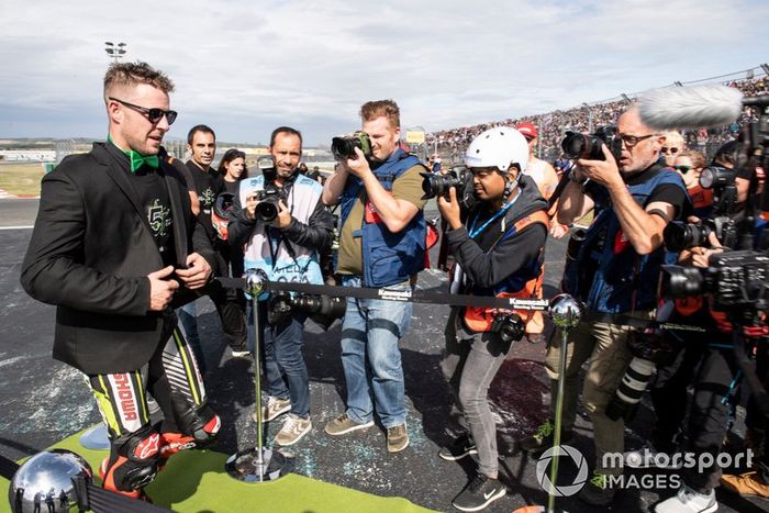 Jonathan Rea, Kawasaki Racing Team celebra su quinto título mundial