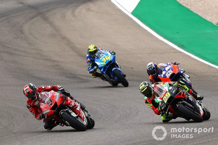 Danilo Petrucci, Ducati Team, Andrea Iannone, Aprilia Racing Team Gresini