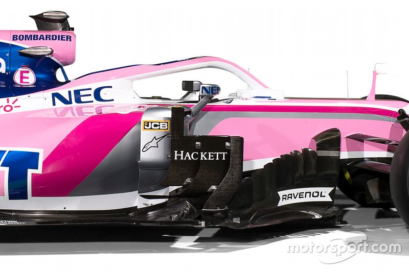 Racing Point livery detail