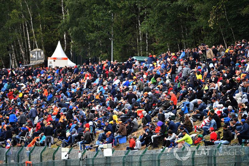 A Belga Nagydíj rajongói - F1 2018