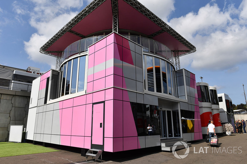 Le motorhome Force India F1