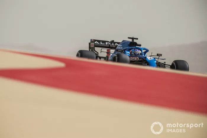 Fernando Alonso, Alpine A521 
