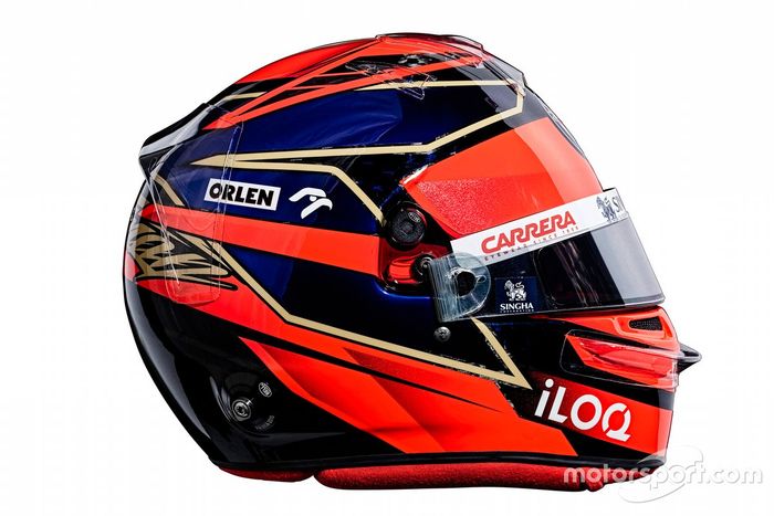 Helmet of Kimi Raikkonen, Alfa Romeo Racing