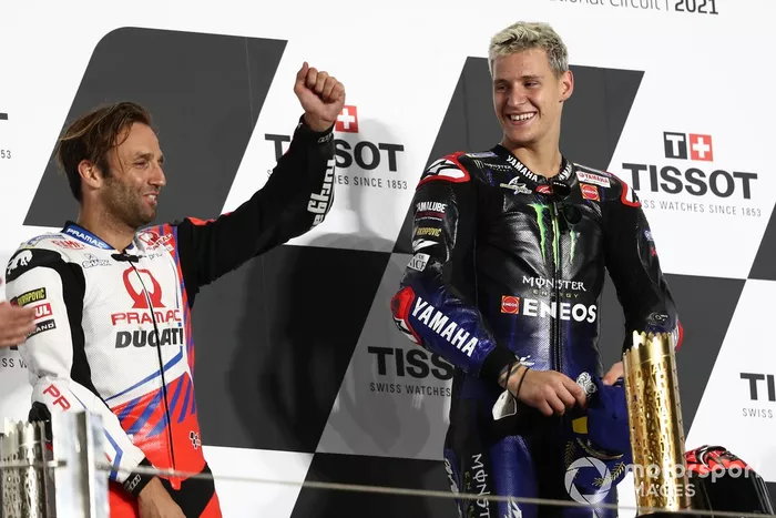Fabio Quartararo et Johann Zarco