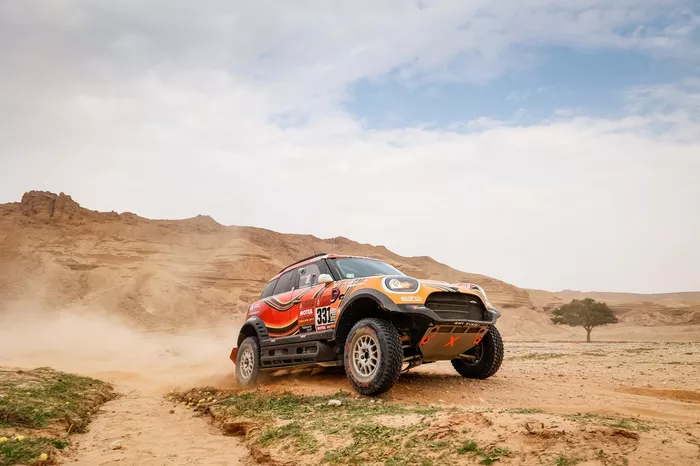#331 X-Raid Mini JCW Rally Team: Victor Khoroshavsev, Anton Nikolaev