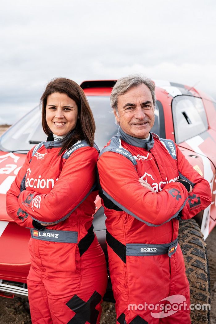 Carlos Sainz, Laia Sanz, ACCIONA | Sainz XE Team 