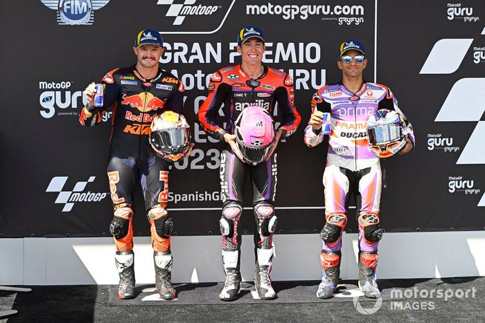Jack Miller, Red Bull KTM Factory Racing, Aleix Espargaro, Aprilia Racing Team, Jorge Martin, Pramac Racing