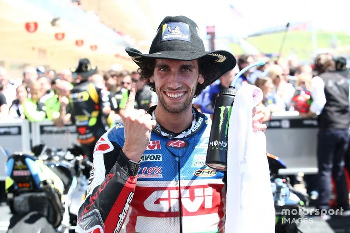 Ganador de la carrera Alex Rins, Team LCR Honda