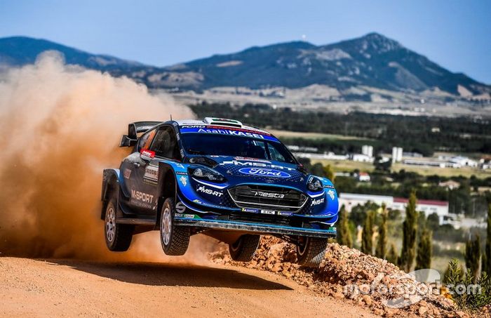 Elfyn Evans, Scott Martin, M-Sport Ford WRT Ford Fiesta WRC