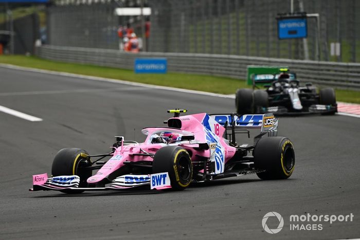 Lance Stroll, Racing Point RP20, Valtteri Bottas, Mercedes F1 W11