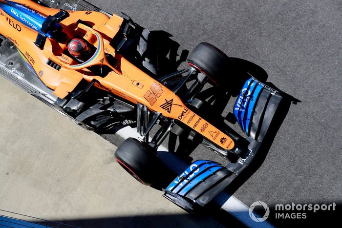 Carlos Sainz Jr., McLaren MCL35 