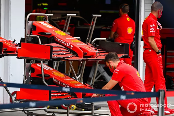 Detalles técnicos del Ferrari SF1000