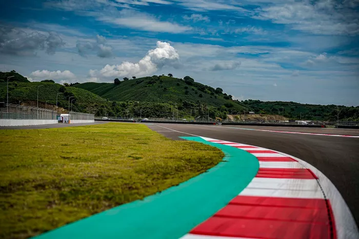 Aspectos de la pista de Mandalika