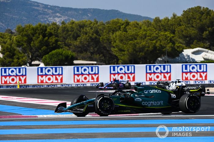 Lance Stroll, Aston Martin AMR22, Pierre Gasly, AlphaTauri AT03, Fernando Alonso, Alpine A522