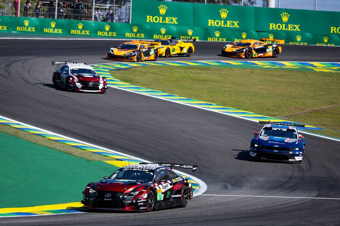 #87 Akkodis ASP Team Lexus RC F LMGT3: Petru Umbrarescu, Clemens Schmid, Jose María Lopez