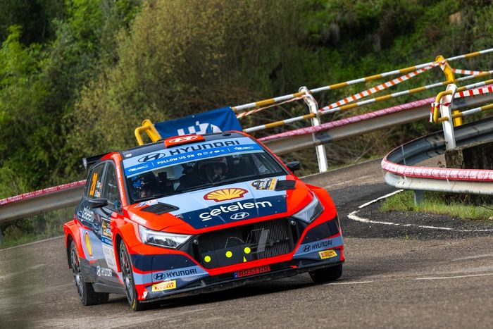 Pepe López, David Vázquez, Hyundai i20N Rally2