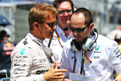 Nico Rosberg, Mercedes AMG F1 on the grid