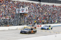 Martin Truex Jr., Furniture Row Racing Toyota takes the checkered flag