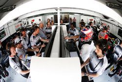 Jenson Button, McLaren, Fernando Alonso, McLaren and Ron Dennis, McLaren Automotive Executive Chairm