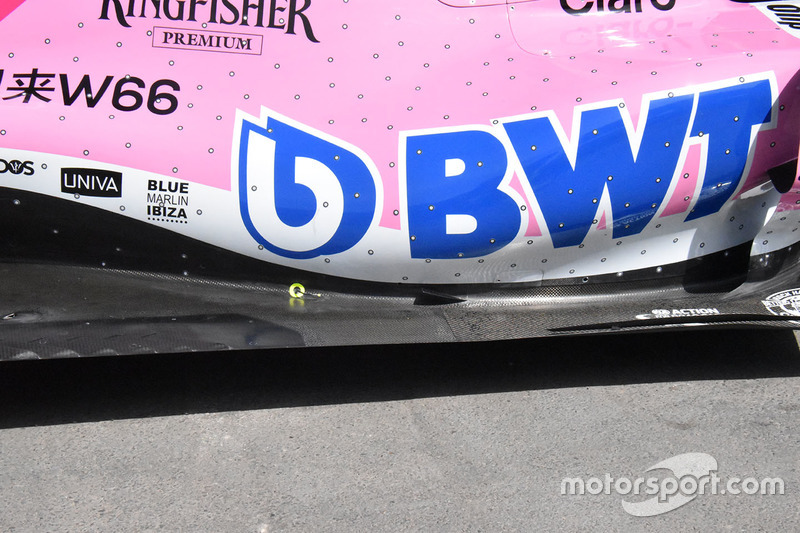 Force India VJM11 taban detay