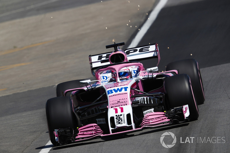 Sergio Perez, Force India VJM11.