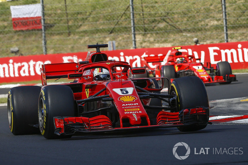 FERRARI - Sebastian Vettel e Charles Leclerc