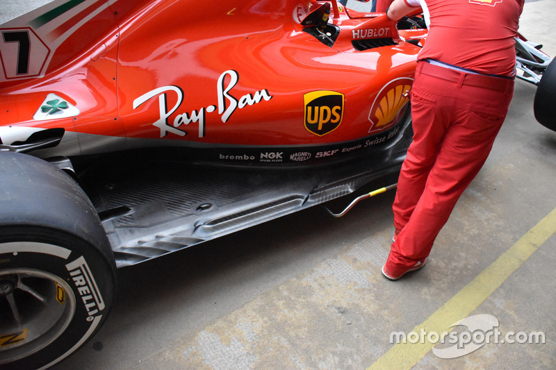 Ferrari SF71H tabanı
