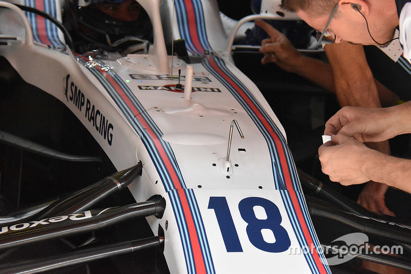 Williams FW41 burun