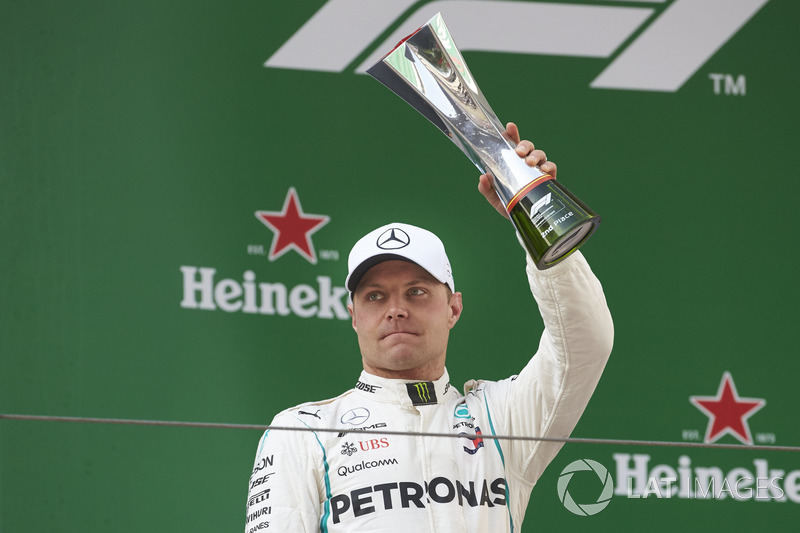 Podyum: 2. Valtteri Bottas, Mercedes AMG F1