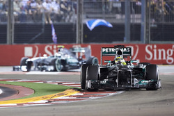 Nico Rosberg, Mercedes W04, Lewis Hamilton, Mercedes W04