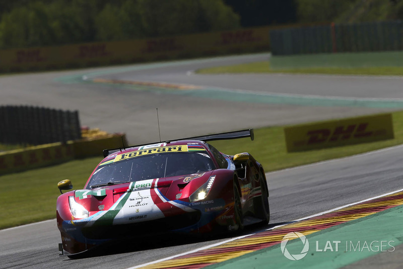 #71 AF Corse Ferrari 488 GTE EVO: Davide Rigon, Sam Bird