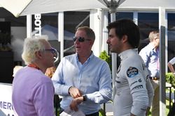 Jacques Villeneuve, Sky Italia, Martin Brundle, Sky TV and Carlos Sainz Jr., Renault Sport F1 Team