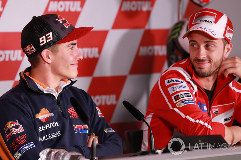 Marc Marquez, Repsol Honda Team, Andrea Dovizioso, Ducati Team