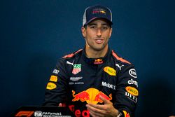 Race winner Daniel Ricciardo, Red Bull Racing in the Press Conference